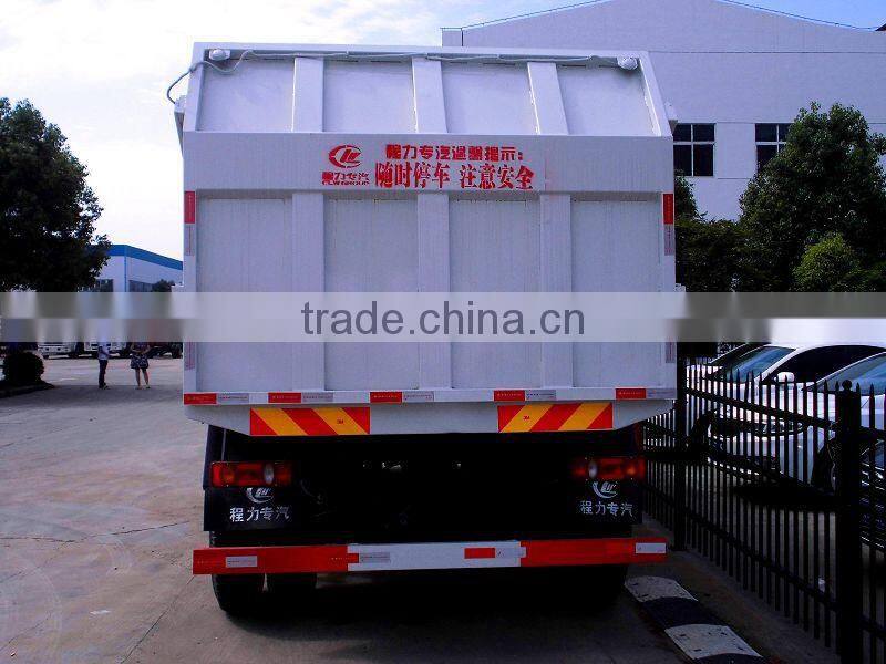 Dongfeng Tianjin garbage dump truck with capacity 14cbm