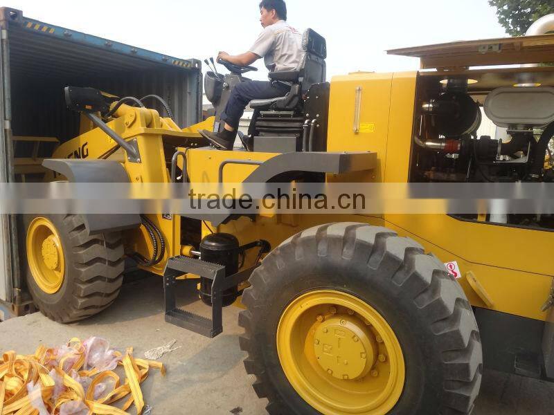 3T loader (3000kg+Cummins engine+ZL50 transmission+Joystick control+Heavier chassis