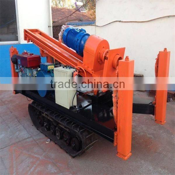 Hydraulic Surface Crawler Dth Portable Drilling Rig For Sales