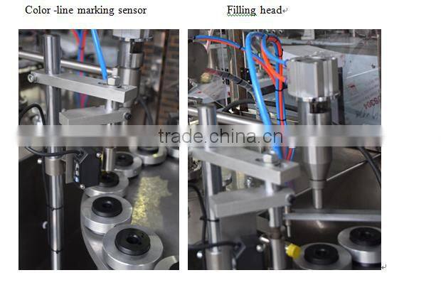 KPLG-40 Semi automatic Aluminum Tube Filling and Sealing Machine for factory price