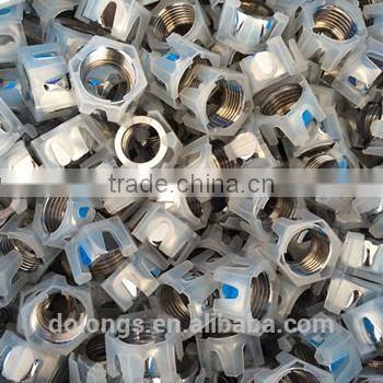 Doflex 2015 new design stainless steel flexible bath shower hose with brass fittings 59 inches