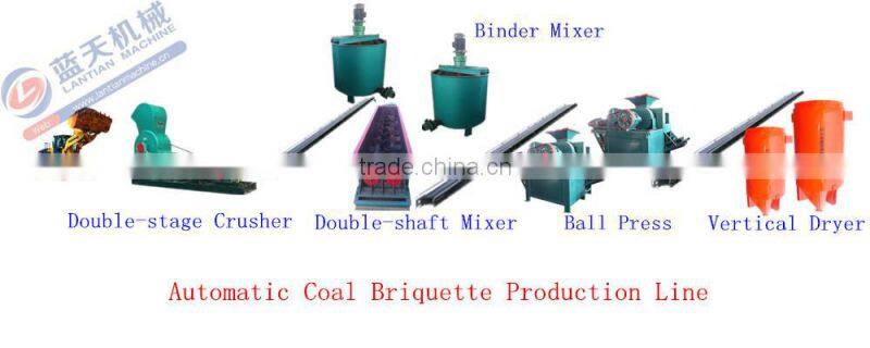roller coal ball briquette press machine/coal powder briquette making machine