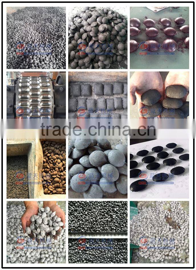2017 rollers durable coal/charcoal ball press machine/coal briquette making machine