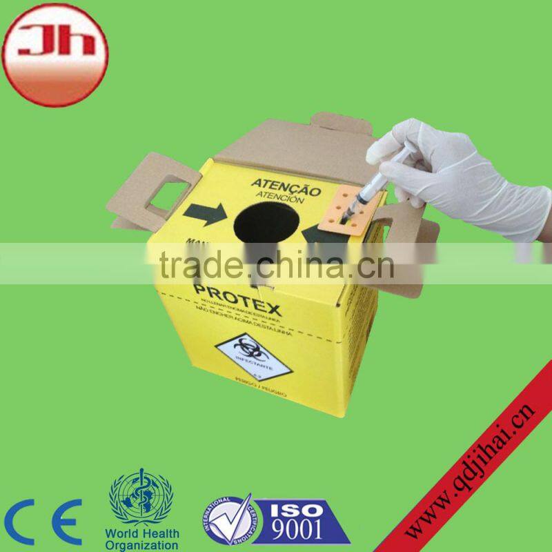 modern medical equipments hospital safety box,waste paper box for sharps