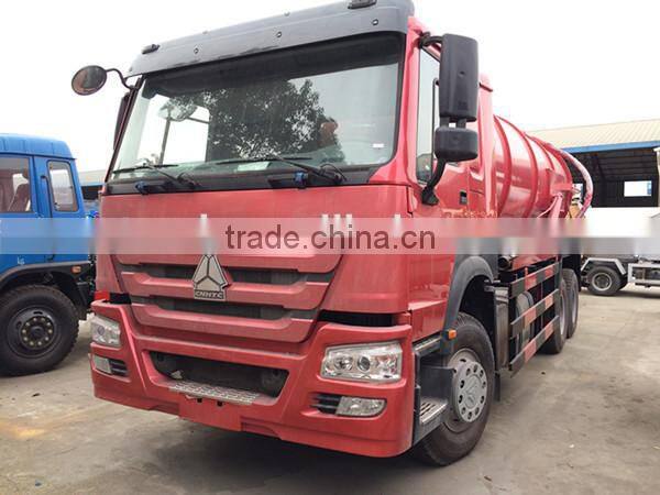 18000 liters howo sinotruck 6x4 fecal suction truck