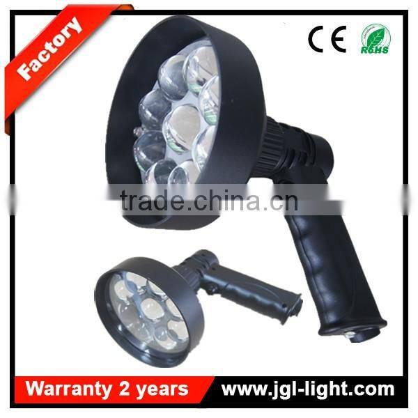 high power 1500lm CREE 27W LED handheld portable searchlighting Hunting light