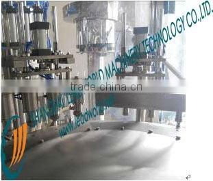 laundry detergent pouch filling and sealing machine
