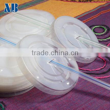 disposable clear flat plastic lids for cup