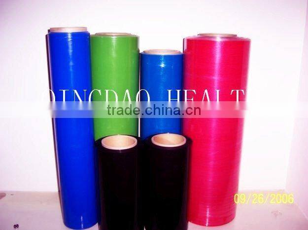 clear color hand wrap LLDPE stretch films(2inch core)