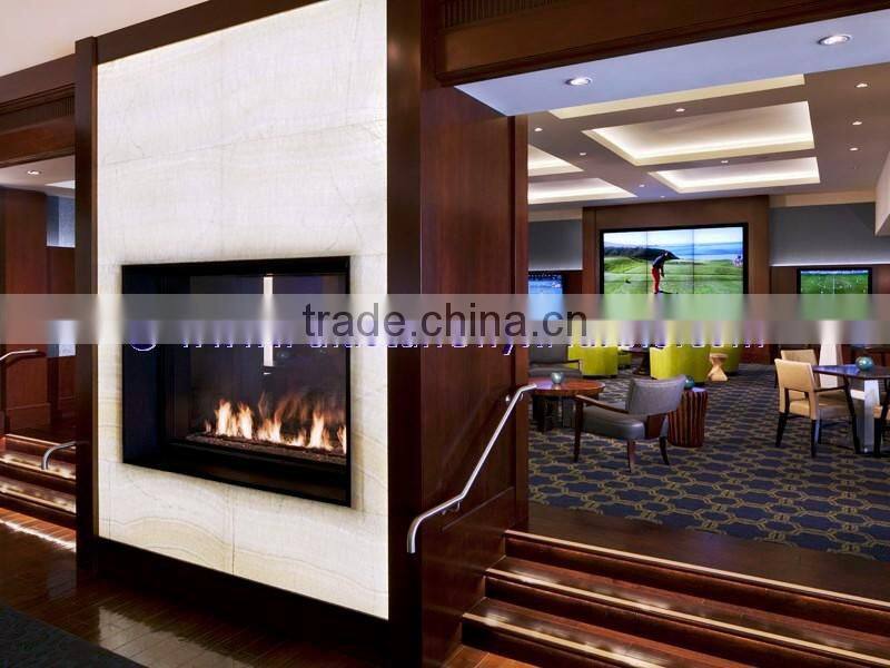 MODERN UNIQUE BACKLIT ONYX FIREPLACES