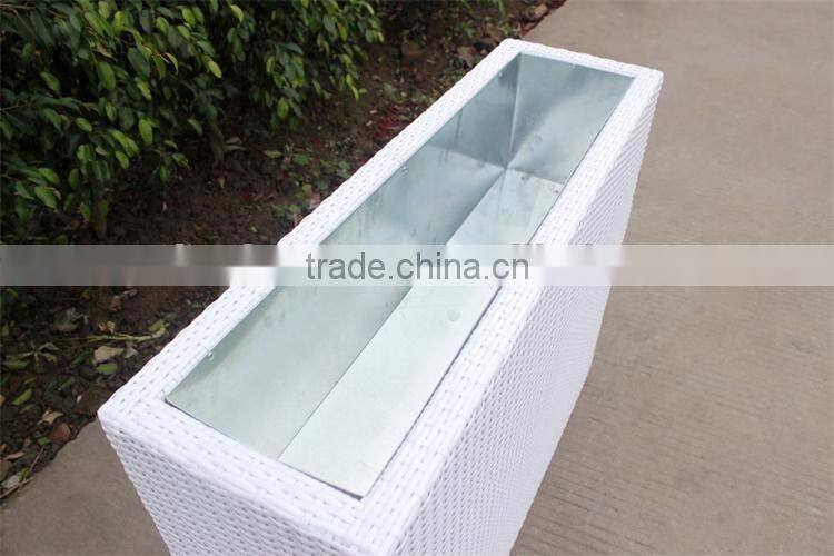 Cottage furniture garden rattan flower pot