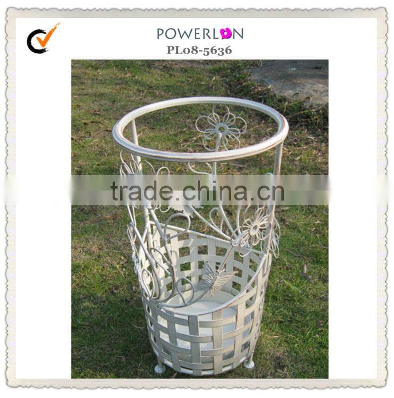 Wholesale Vintage Outdoor Wrought Irons Metal Umbrella Holder