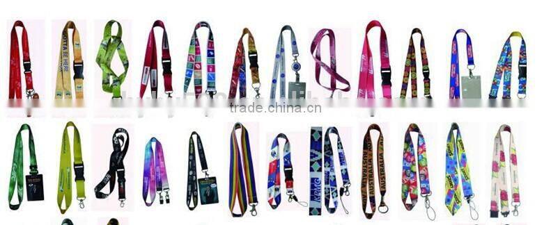 2015 New Arrival Fashion Eco-friendly Printed Custom Polyester Lanyard