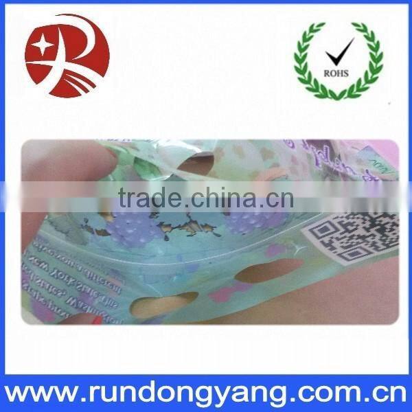 Plastic Vent Fruit Vegetables Packaging Bag