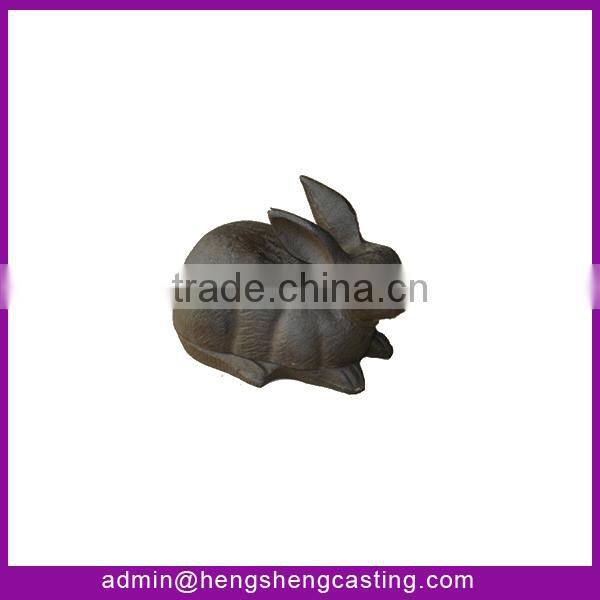 Garden metal animal statue cast iron lizard statue wholesale