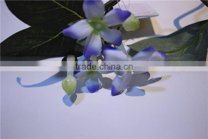 Home garden decoration 32cm long blue bride vine artificial wedding flowers EXLHT03 0402