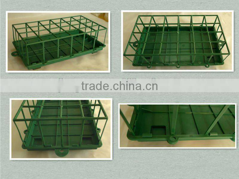 professional designTribute cage holder with floral foam