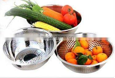 Stainless Steel 18/8 rice Colander