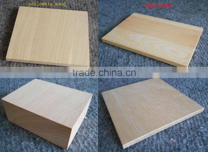 Two layers drawer wooden sewing box suit unfinished