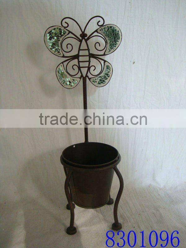 Plant Holder With Insect