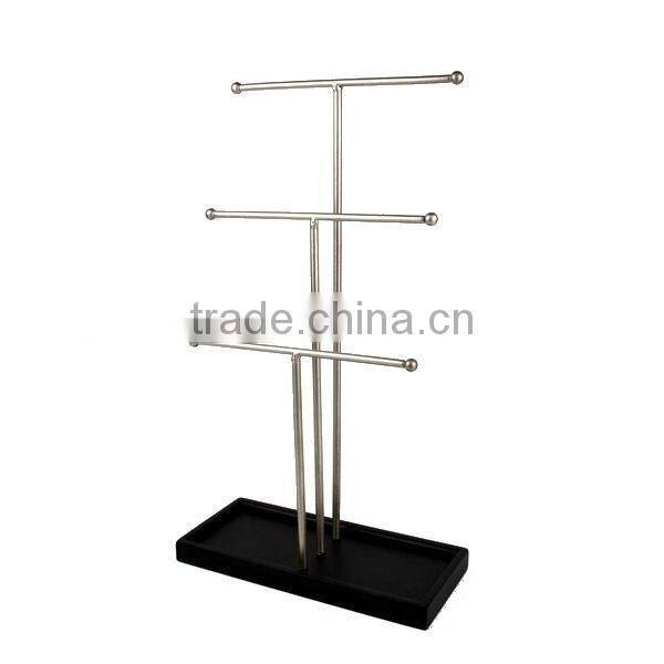 3 T-bar jewelry display