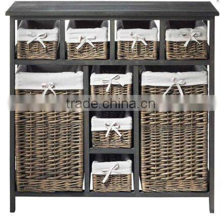 reclaimed vintage wood willow drawer cabinet