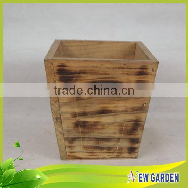 Wooden Ecologically Cheap Garden Decoration Rectangular Planter