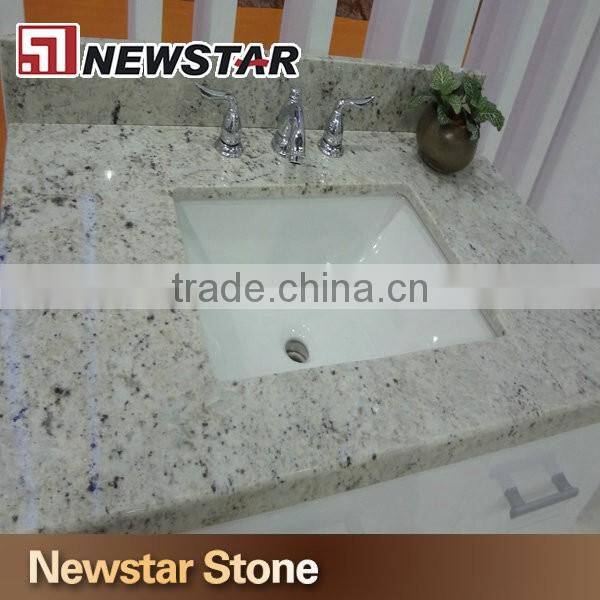 Newstar Stone white granite bathroom countertop