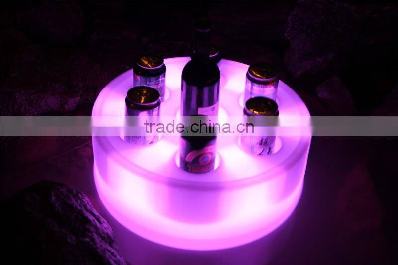 beautiful popular led serving tray, led wine rack, wine bottle rack