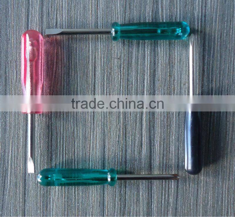 Wholesale 2.0x45mm Mini Phillips/Cross or Flat head screwdriver