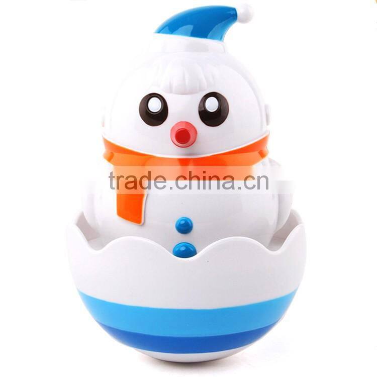 China ICTI GSV Manufacturer Plastic Roly-poly Dolls for Baby