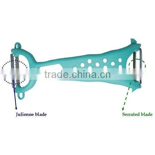 PE-0306 Easy Grip Vegetable, Fruit & Potato Multifunction Peeler