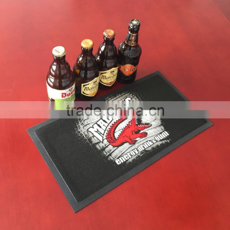 branded non-woven rubber bar mat with low price