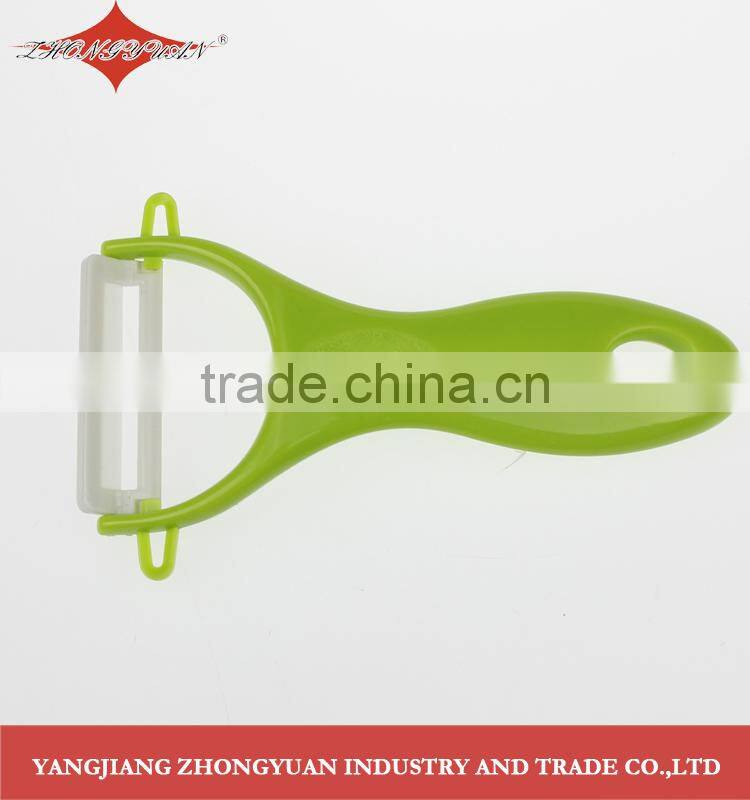 Light weight ceramic vegetable peeler and ceramic paring knife set