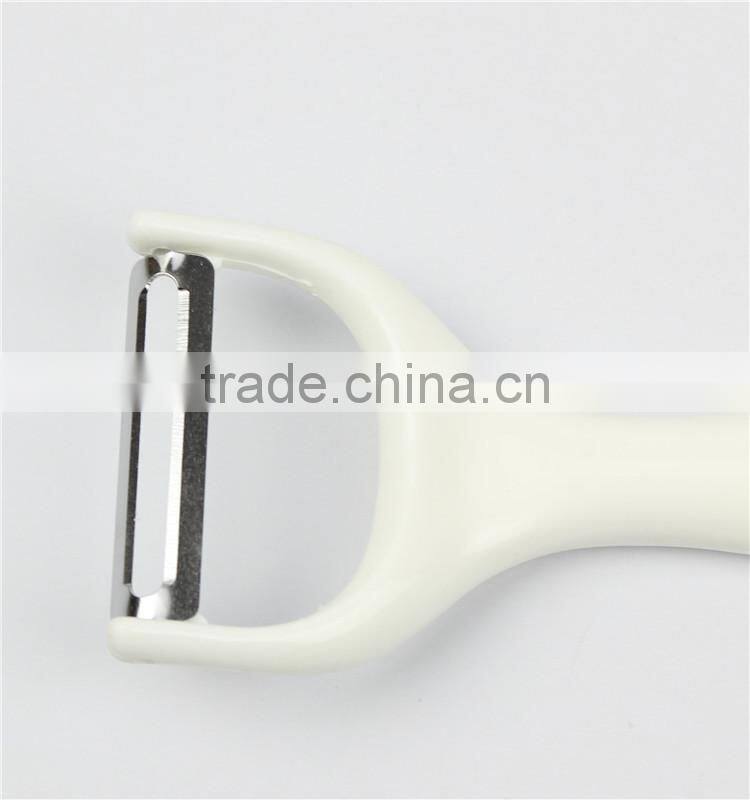 Ultra sharp white stainless steel vegetable peeler as seen on tv