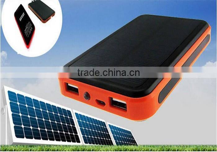 New 30000mah Waterproof solar power bank bateria externa solar charger powerbank for all mobile phone for pad