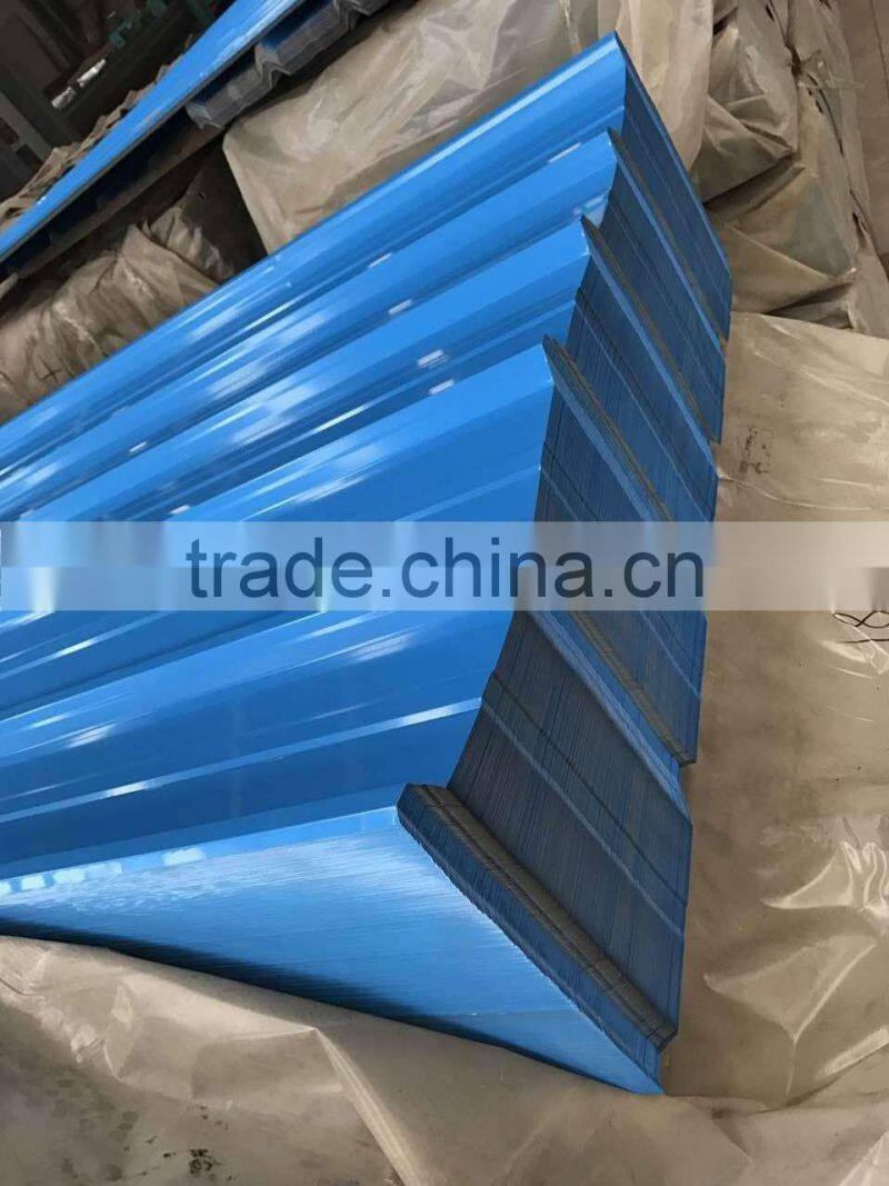 Color Corrugated Roofing Sheet Ghana Market in stock