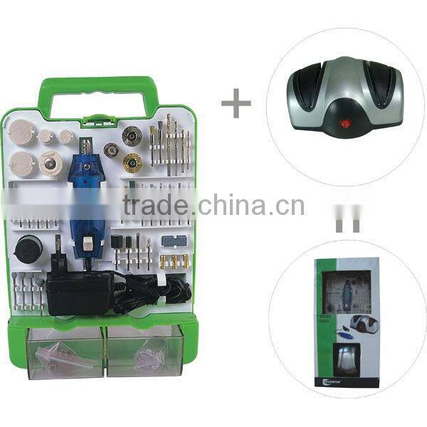 sharpener and mini electric grinder kit