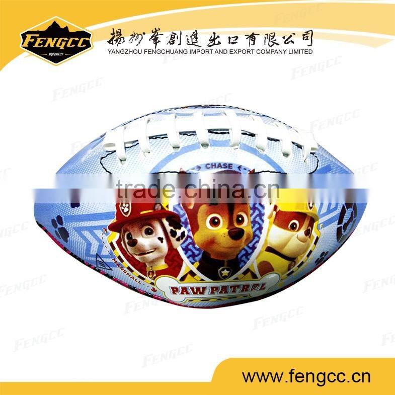 Football team kids size 3 PVC American football American soccer