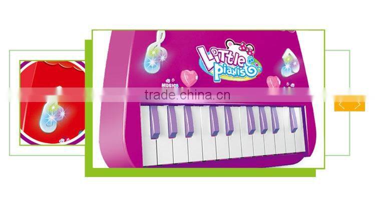 Education instrument music electron plastic mini piano for sale
