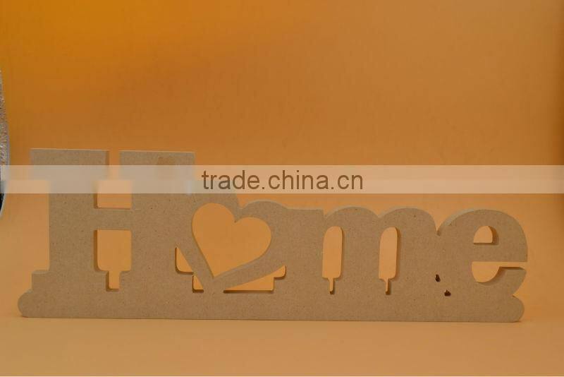 2015 MDF white wooden letter,MR&MRS Wooden Letters Wedding Decoration,