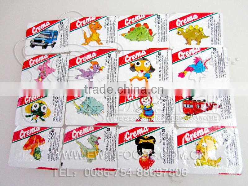 Milk Flavored Double Color Chocolate Cream