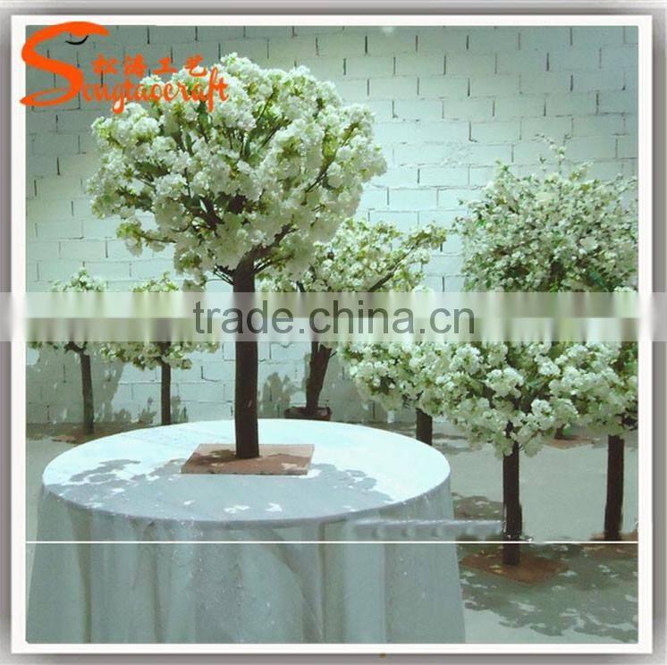 Hot sale in Alibaba China cherry blossom tree decor party artificial wedding cherry tree fantasy artificial cherry tree