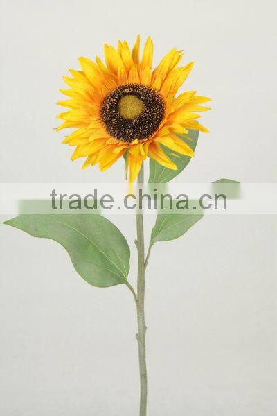 stem flower deocration furniture wedding silk sunflower