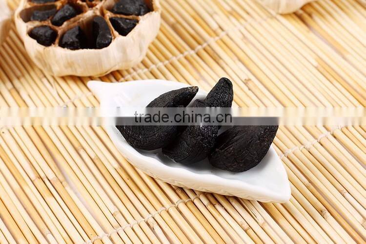 2016 hot sale organic snack fermented china black garlic single bulb