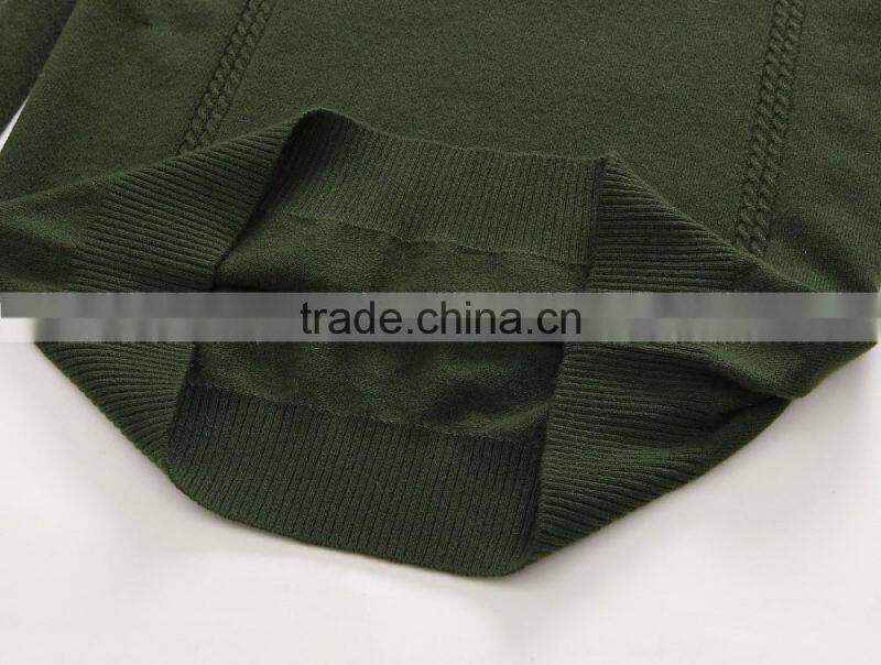 latest design men cashmere /wool knit crew neck pullover sweater