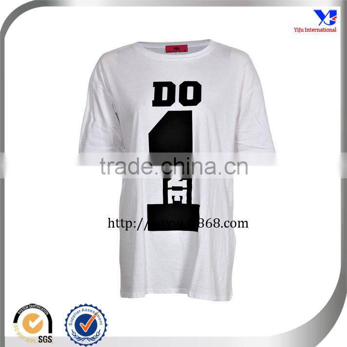 Short sleeves fahion beautiful lady sublimation t-shirt