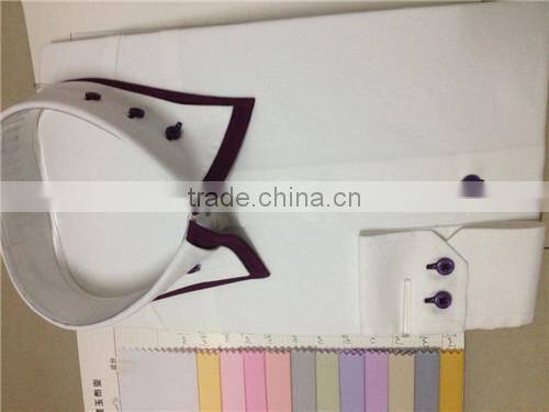Mens white french cuff office shirts manufacturer gold supplier shirts