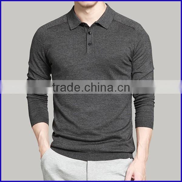 New design cheap long sleeve polo shirts for men polo blank wholesale mens polo t-shirt
