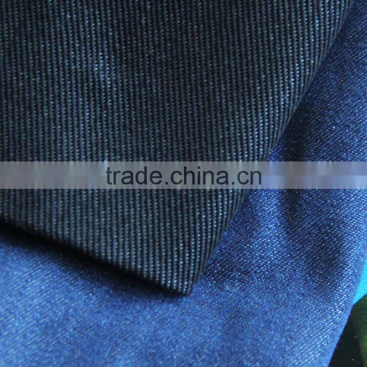 new indigo jeans wear fabric 4oz slub tencel jeans fabric